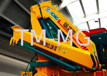 جودة  Durable XCMG Knuckle Boom Truck Mounted Crane 6300kg Safety For Mining Industry مصنع
