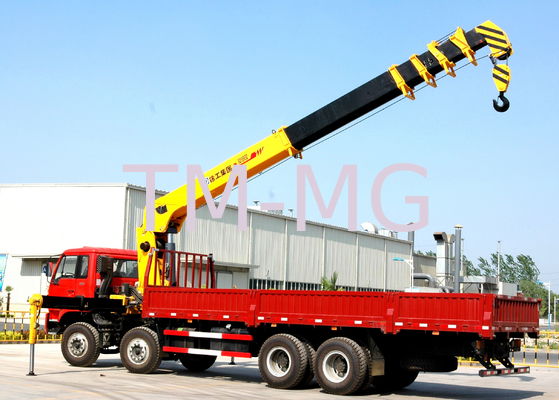 جودة  Economical Heavy Things Lift Truck Loader Crane , 16 Ton Truck With Crane مصنع