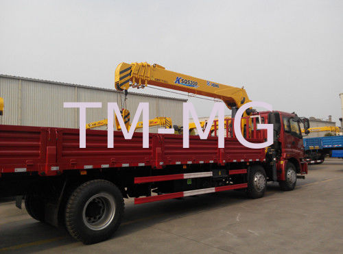 جودة  Hydraulic Telescopic Truck With Crane 16.5 Meters Lifting Height مصنع