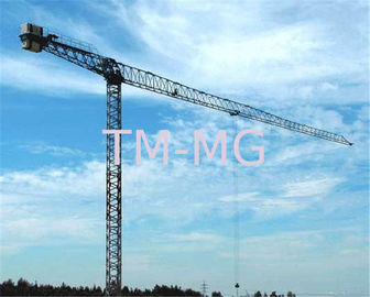 60M 12TON FLAT TOP Luffing البناء برج كرين مع نظام التحكم الكهربائي XGTT200